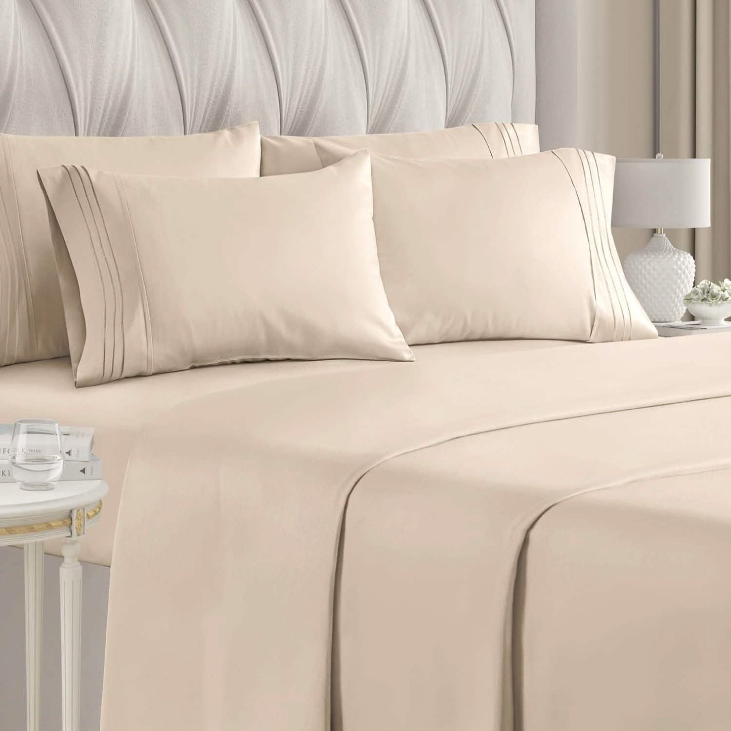 6-Piece Set: Hotel Luxury Bed Sheets DailySale