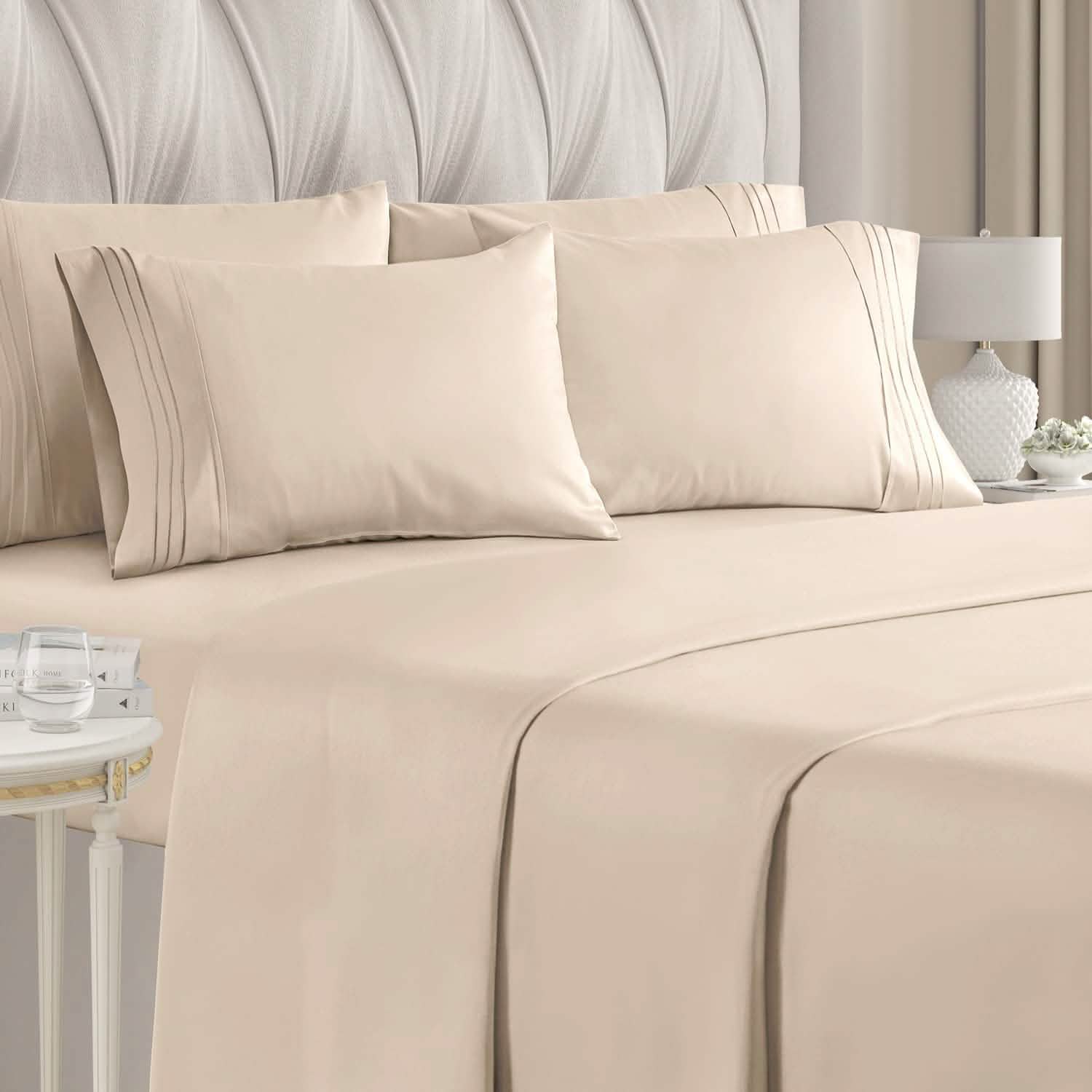 6-Piece Set: Hotel Luxury Bed Sheets DailySale