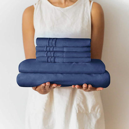 6-Piece Set: Hotel Luxury Bed Sheets DailySale