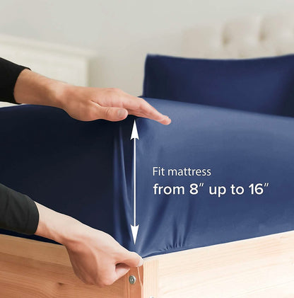 6-Piece Set: Hotel Luxury Bed Sheets DailySale
