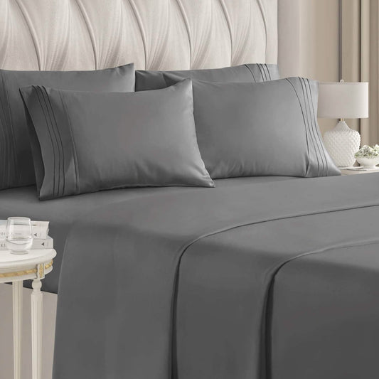 6-Piece Set: Hotel Luxury Bed Sheets DailySale
