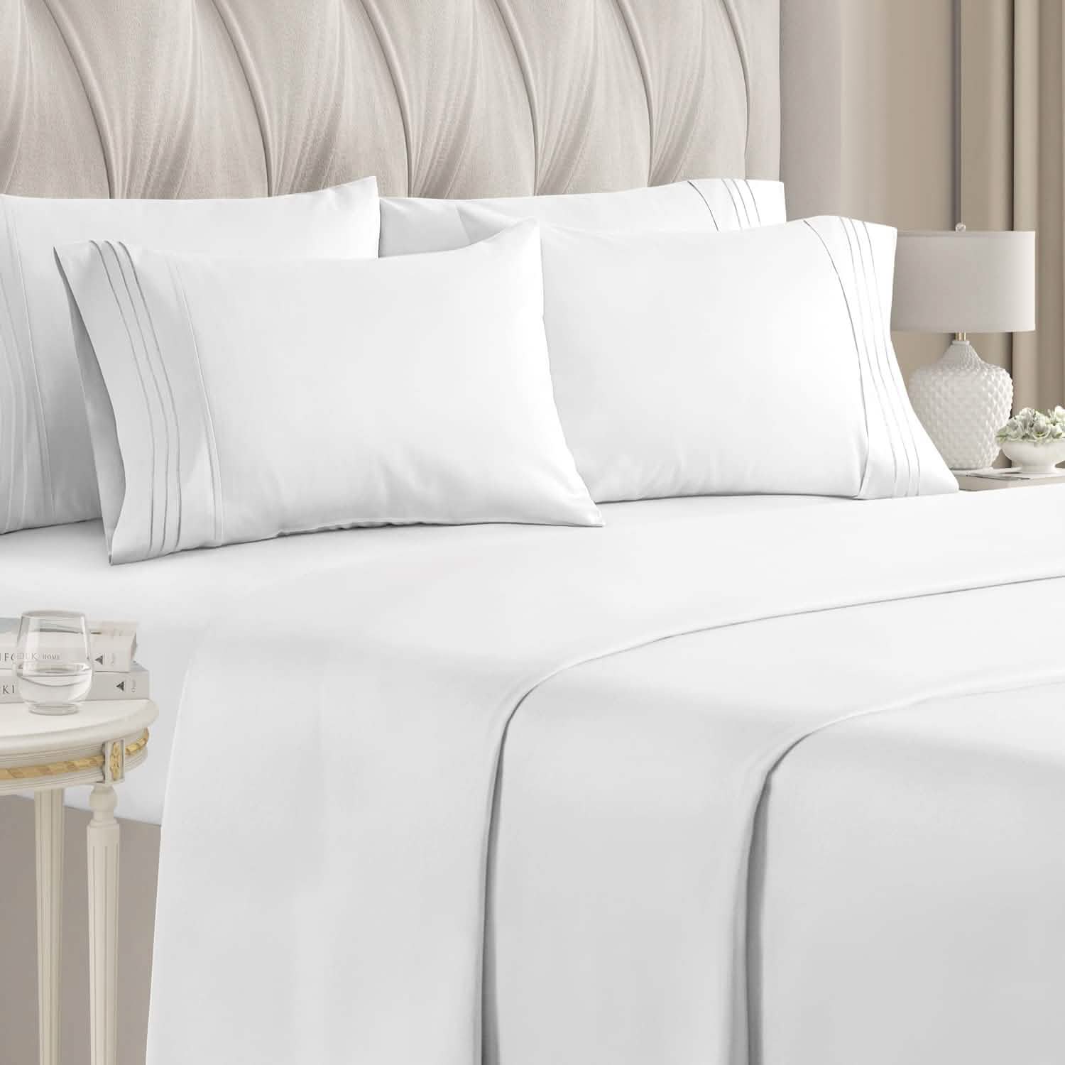 6-Piece Set: Hotel Luxury Bed Sheets DailySale