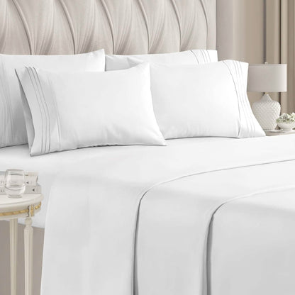 6-Piece Set: Hotel Luxury Bed Sheets DailySale