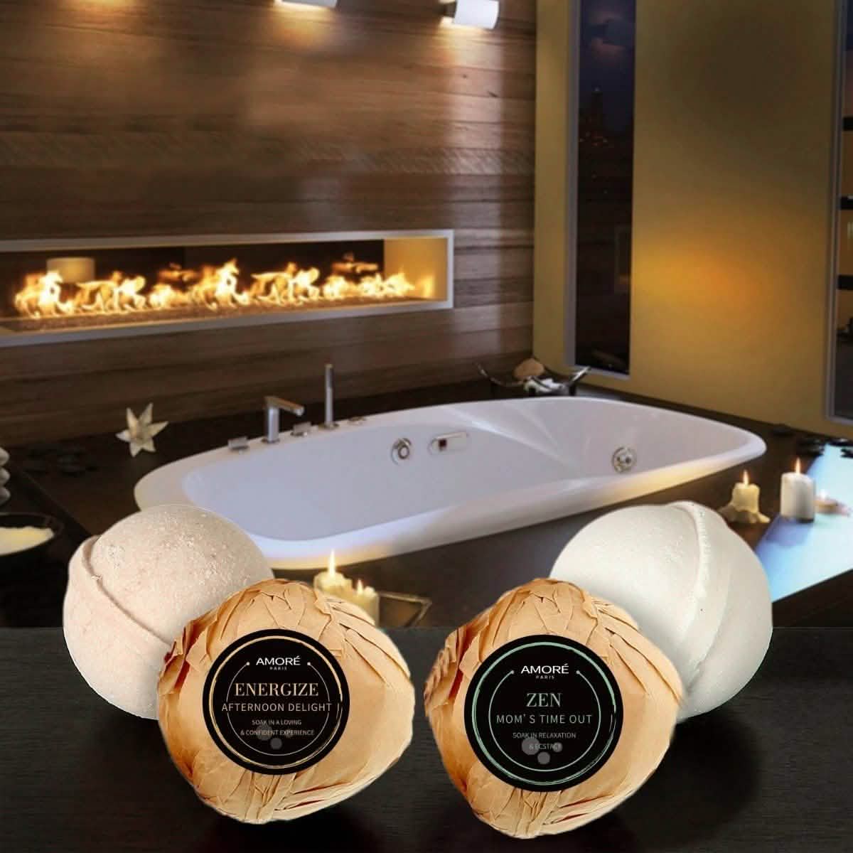 6-Piece Set: Organic Handmade Bath Bombs DailySale