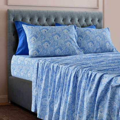 6 Piece Paisley Printed Sheet Set Bed Sheets Deep Pocket Bedding DailySale