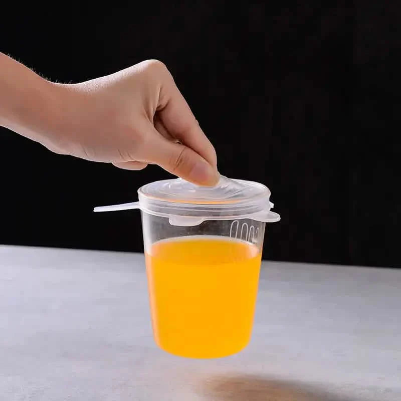 6-Piece Set: Silicone Stretch Lids, Reusable Durable Food Storage Lids DailySale