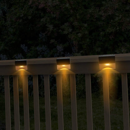 6-Piece: Solar Powered Acrylic Bubbles Decorative Deck Lights DailySale