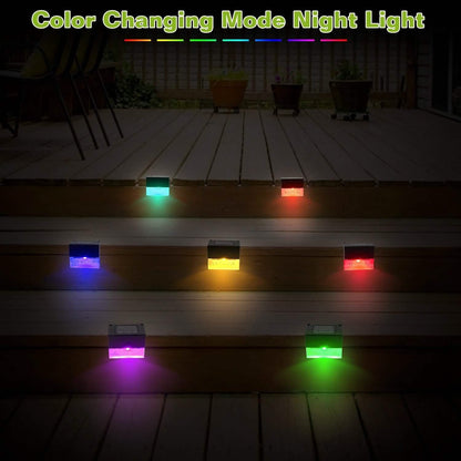 6-Piece: Solar Powered Acrylic Bubbles Decorative Deck Lights DailySale