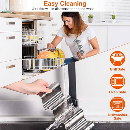 6-Piece: Stainless Steel Taco Holders DailySale