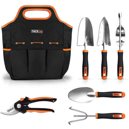 6-Piece: Tacklife Stainless Steel Heavy Duty Garden Tools Set DailySale