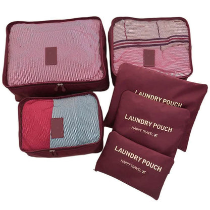 6-Piece: Travel Bag Set DailySale