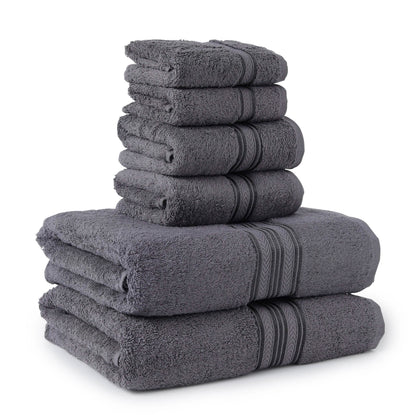 6-Piece: Ultra Soft Towel Set DailySale