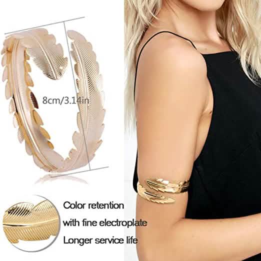 6-Piece: Women's Arm Band Cuff Bracelet DailySale
