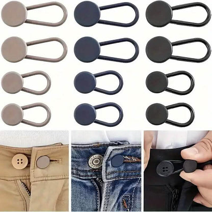 6-Pieces: Durable Waistband Expanders for Jeans DailySale