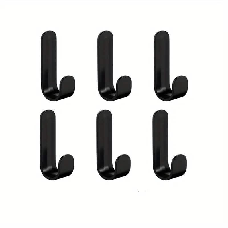 6-Pieces: Easy Install J-Shaped Hooks DailySale