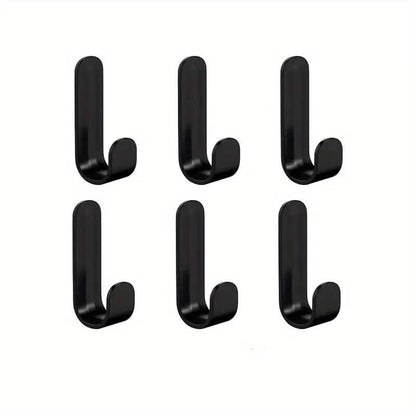6-Pieces: Easy Install J-Shaped Hooks DailySale