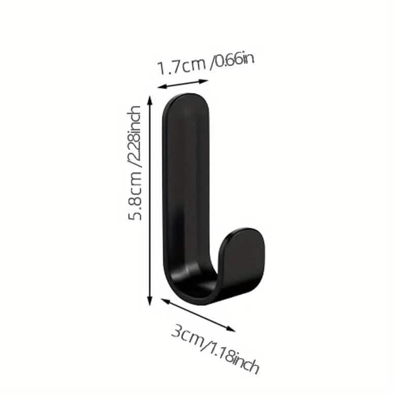 6-Pieces: Easy Install J-Shaped Hooks DailySale
