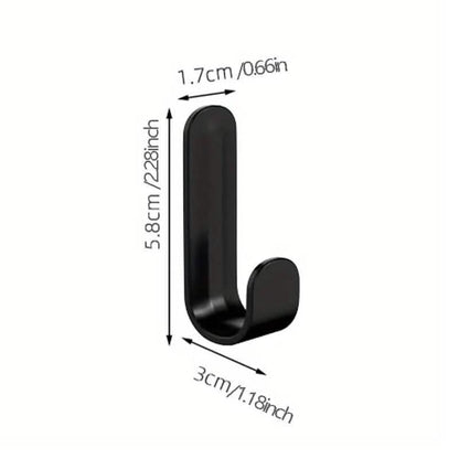 6-Pieces: Easy Install J-Shaped Hooks DailySale