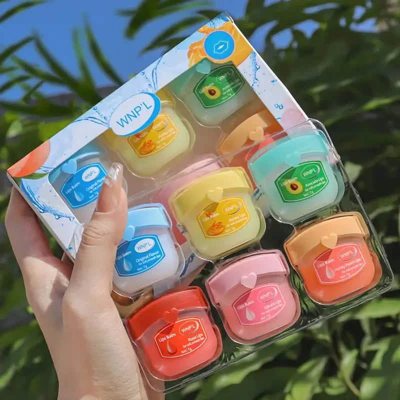 6-Pieces: Luxurious Glossy Lip Balm Set - Long-Lasting Hydration for Dry Lips DailySale