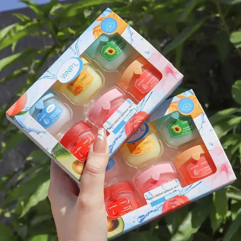 6-Pieces: Luxurious Glossy Lip Balm Set - Long-Lasting Hydration for Dry Lips DailySale