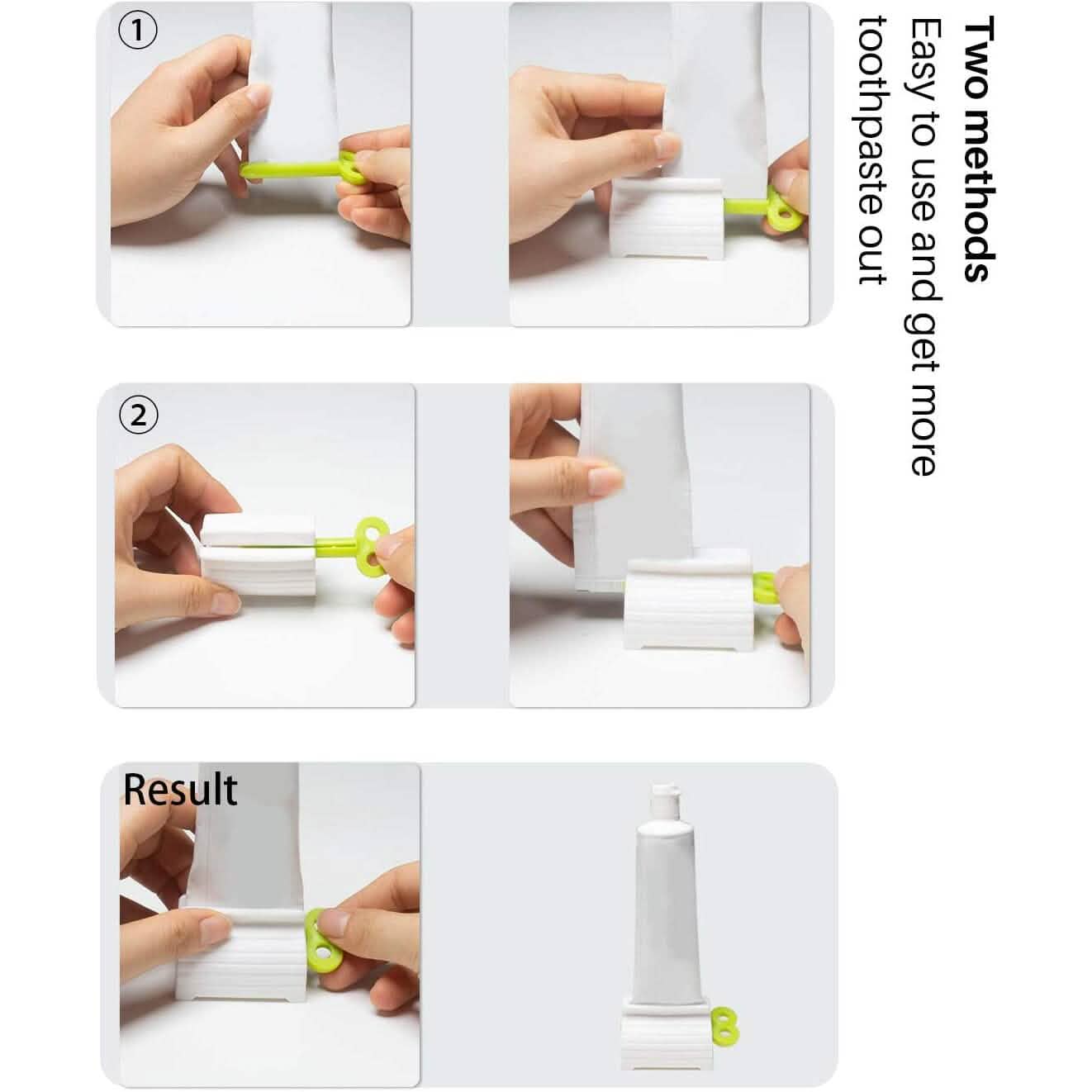 6-Pieces: Multi-Purpose Toothpaste Dispenser DailySale