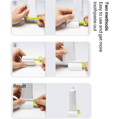 6-Pieces: Multi-Purpose Toothpaste Dispenser DailySale