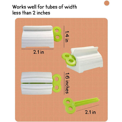 6-Pieces: Multi-Purpose Toothpaste Dispenser DailySale
