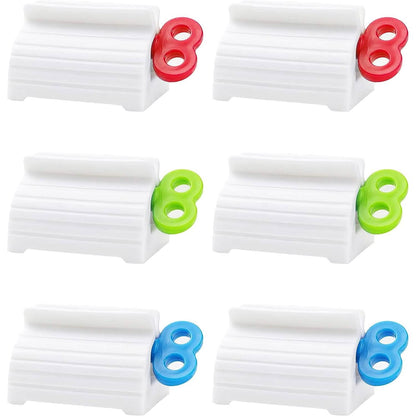6-Pieces: Multi-Purpose Toothpaste Dispenser DailySale