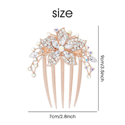 6-Pieces: Rhinestone Encrusted Hairpin Barrette Accessory DailySale