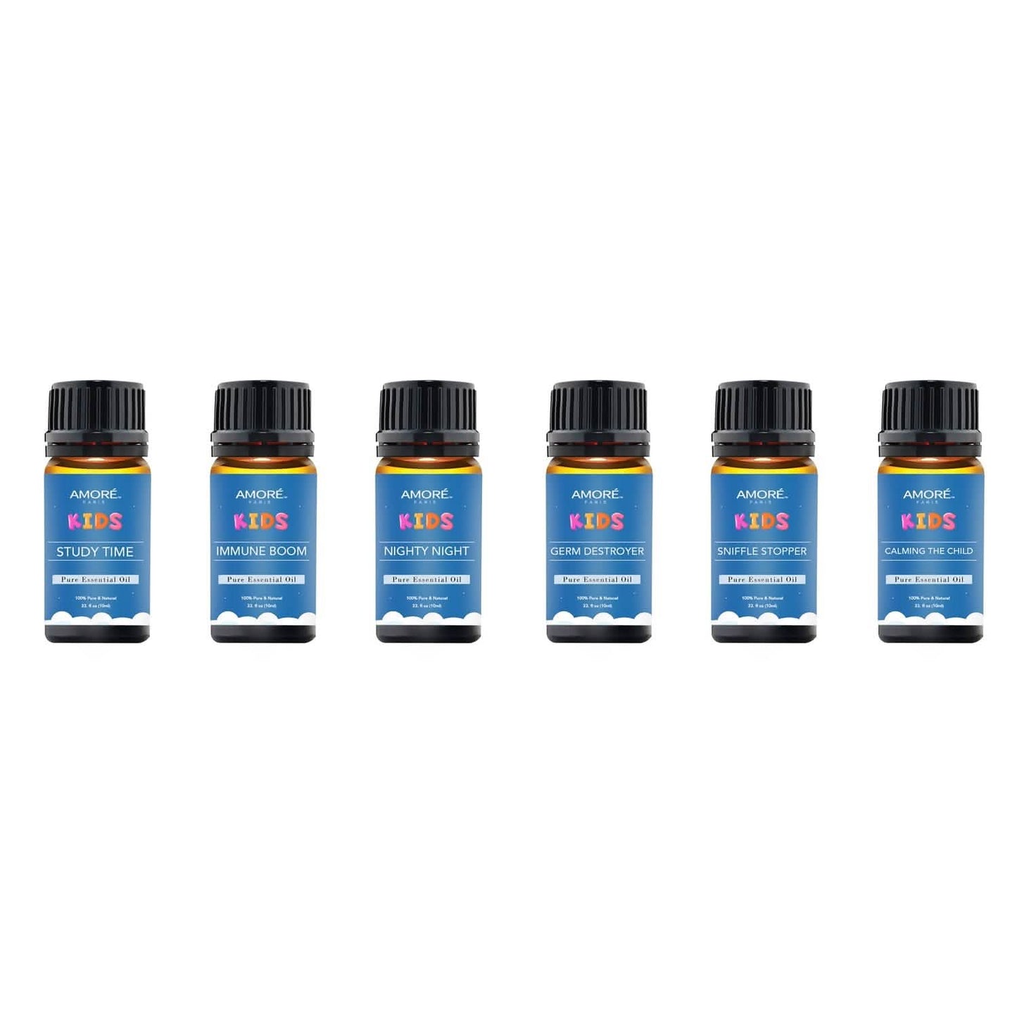 6-Pieces Set: Natural Aromatherapy Kids Safe Essential Oils Starter Set DailySale