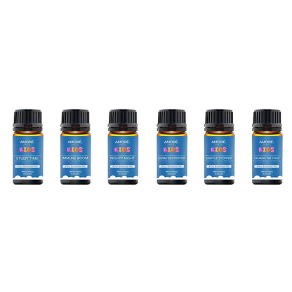 6-Pieces Set: Natural Aromatherapy Kids Safe Essential Oils Starter Set DailySale