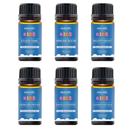 6-Pieces Set: Natural Aromatherapy Kids Safe Essential Oils Starter Set DailySale