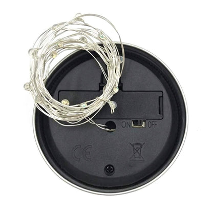 6-Pieces: Solar Powered Mason Jar Lid Lights 20 LEDs DailySale