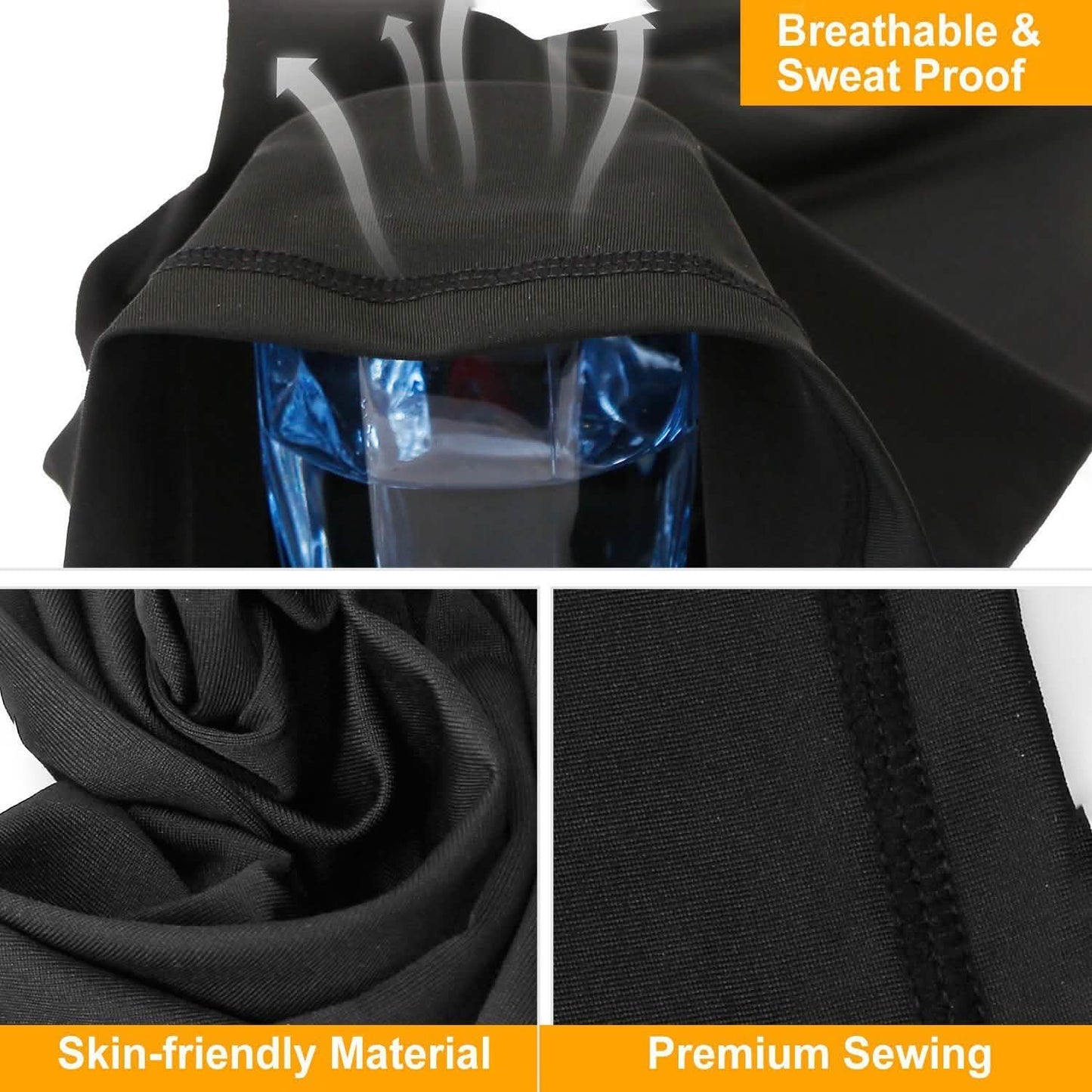 6-Pieces: Summer Neck Gaiter UV Sunscreen Protection Face Mask DailySale