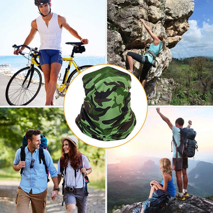 6-Pieces: Summer Neck Gaiter UV Sunscreen Protection Face Mask Scarf DailySale