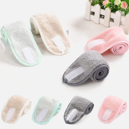 6-Pieces: Women's Face Wash Bath Makeup Hairband DailySale