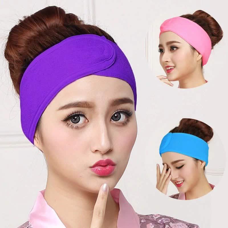 6-Pieces: Women's Face Wash Bath Makeup Hairband DailySale