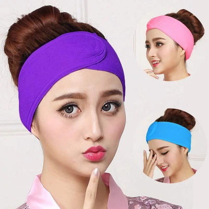 6-Pieces: Women's Face Wash Bath Makeup Hairband DailySale