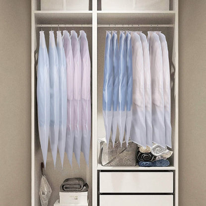 6-Pieces: Zilink Clear Garment Bag Dress Bags DailySale