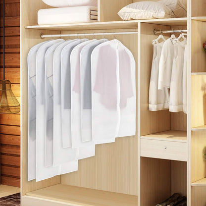 6-Pieces: Zilink Clear Garment Bag Dress Bags DailySale