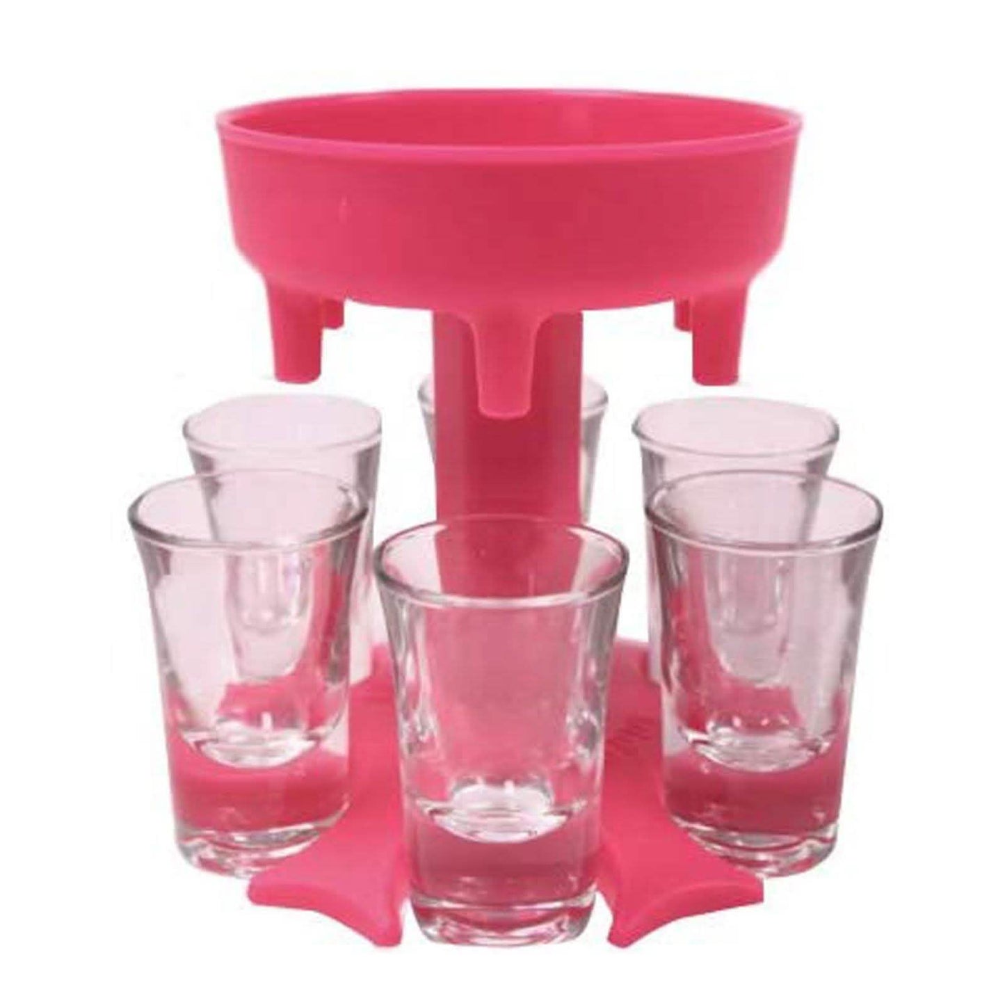 6 Shot Glass Dispenser and Holder DailySale