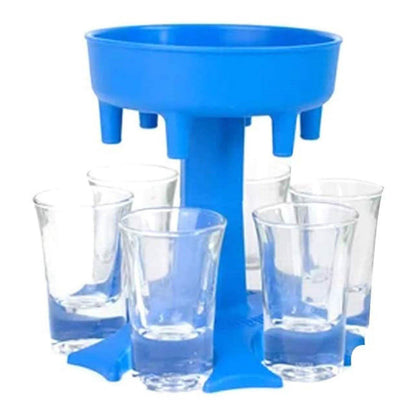 6 Shot Glass Dispenser and Holder DailySale