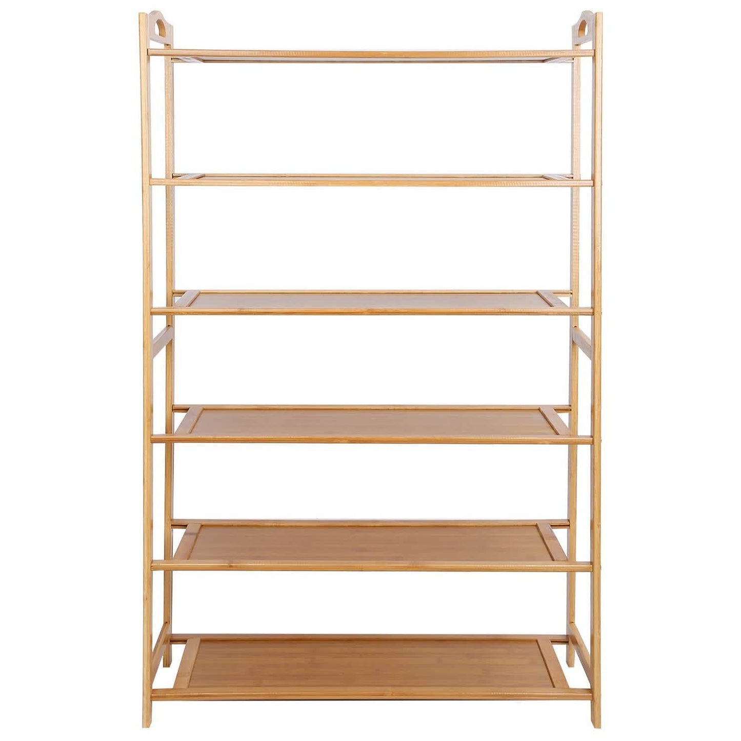 6 Tier Bamboo Shoe Rack Organizer DailySale