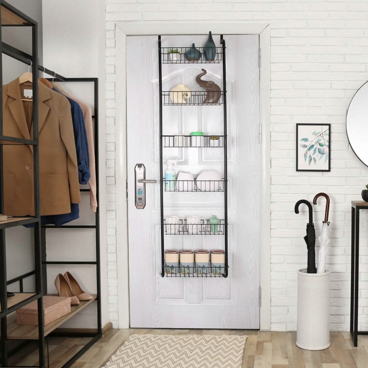 6-Tier Over Door Pantry Organizer DailySale