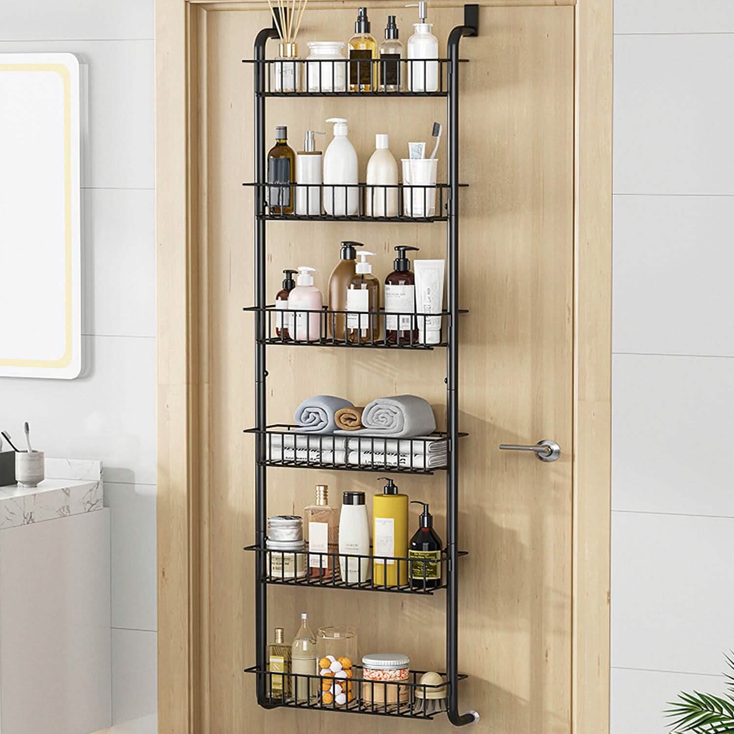 6-Tier Over Door Pantry Organizer DailySale