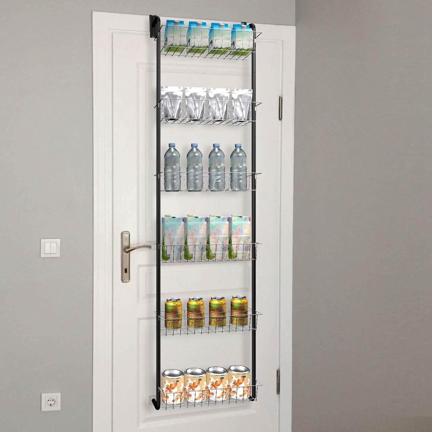 6-Tier Over Door Pantry Organizer DailySale