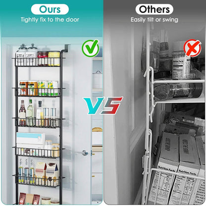 6-Tier Over Door Pantry Organizer DailySale