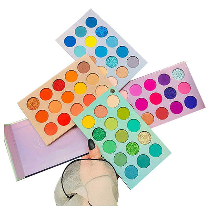 60 Colors Eyeshadow Palette 4-in-1 Color Board Makeup Palette Set DailySale