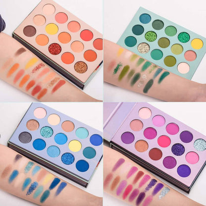 60 Colors Eyeshadow Palette 4-in-1 Color Board Makeup Palette Set DailySale