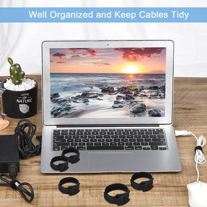 60-Pack: 6 Inches Reusable Cable Ties DailySale